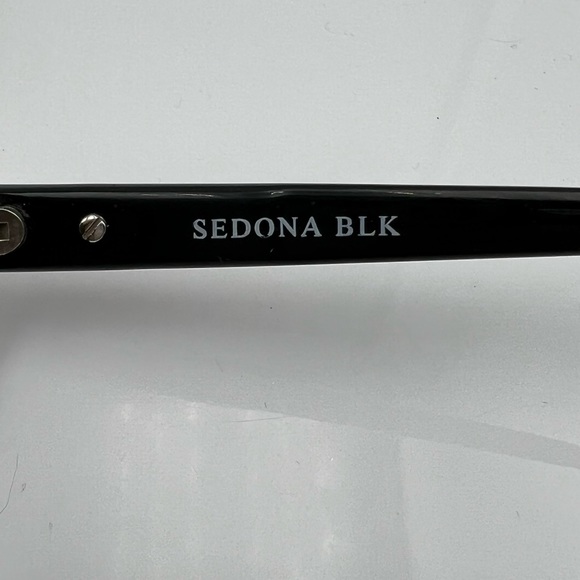 Vintage Suncatchers Sedona Black Oval Sunglasses Frames - Picture 5 of 6